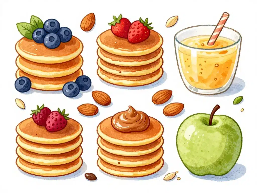 Variations pancake recette sans farine healthy nutrition et régime spécial