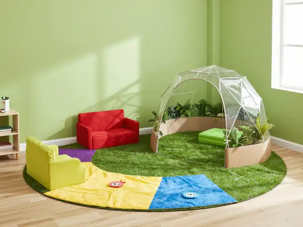 teletubbies maison diy intérieur extérieur créatif