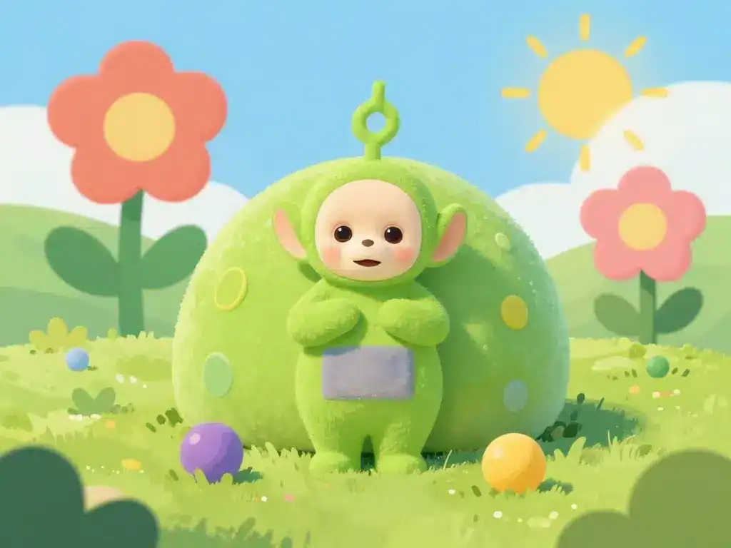 teletubbies maison colline ronde univers enfant
