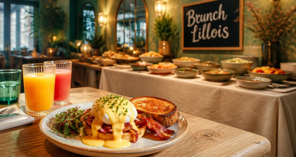 Brunch Lille : œuf Bénédicte revisité et buffet du dimanche