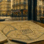 Carte des paris arrondissements : Paris Centre (1-4)