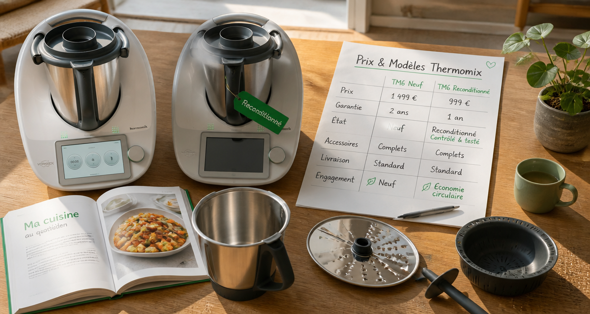 thermomix prix modèles comparatif