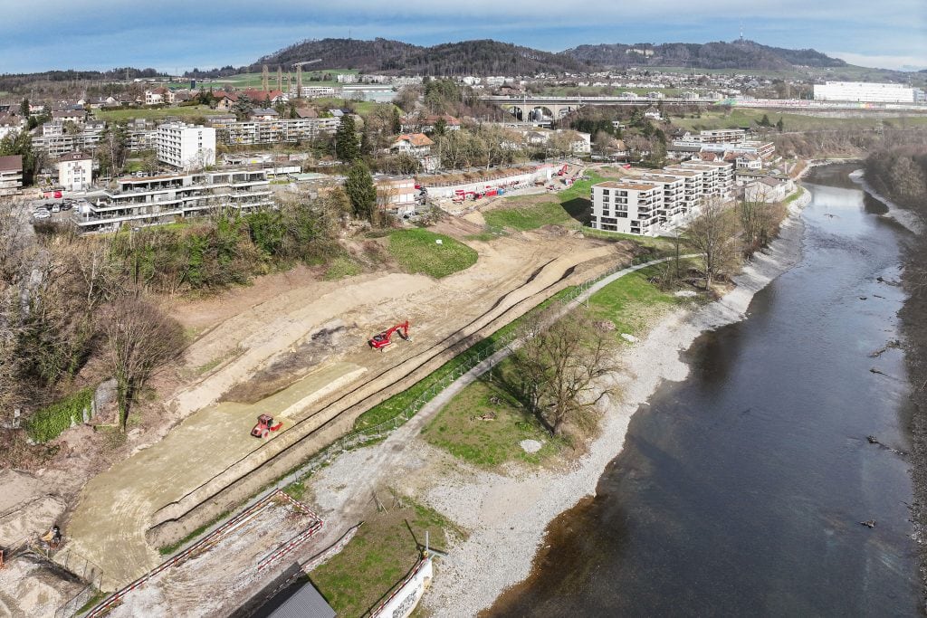 Drohnenvermessung und Laserscanning für Bau- und Immobilienprojekte in Thun.