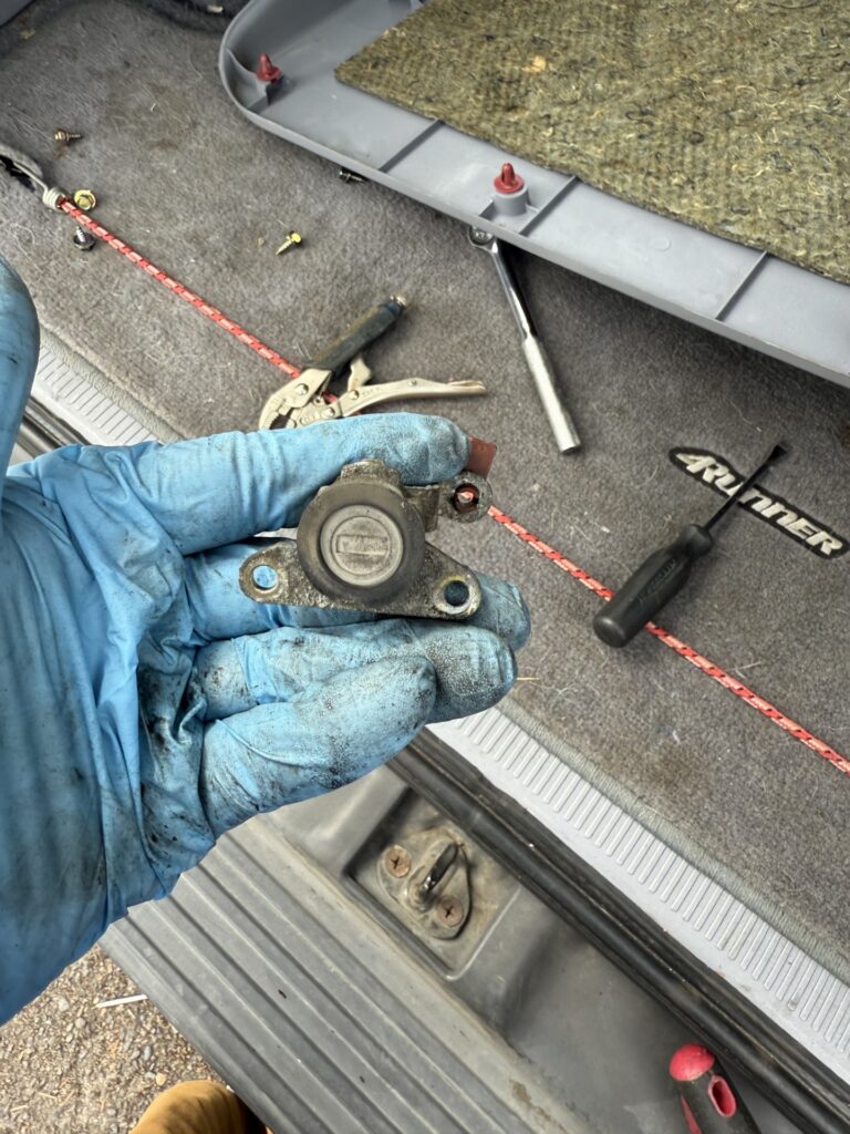 Removing and Rekeying Vehicle Locks