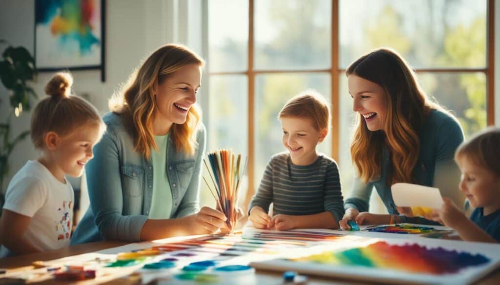 luovat leikit perheen kesken