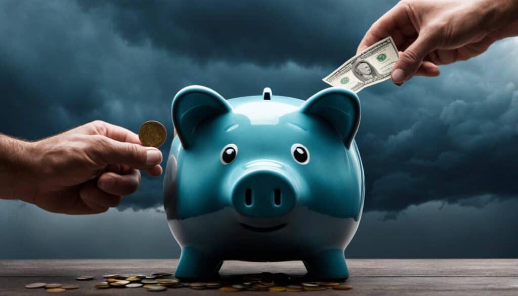 pahan päivän varalle säästäminen