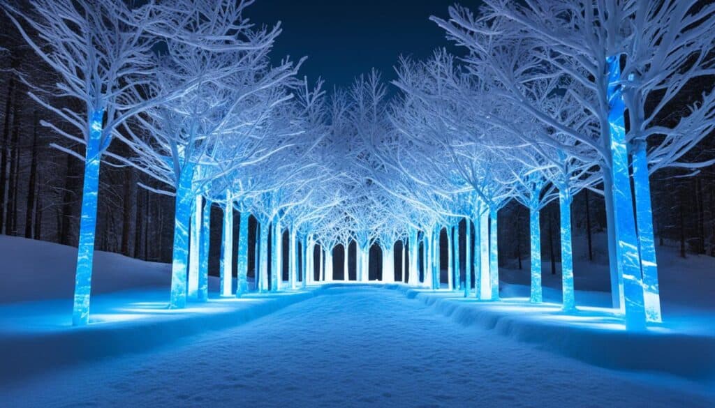 valotaide kaamoksen keskellä