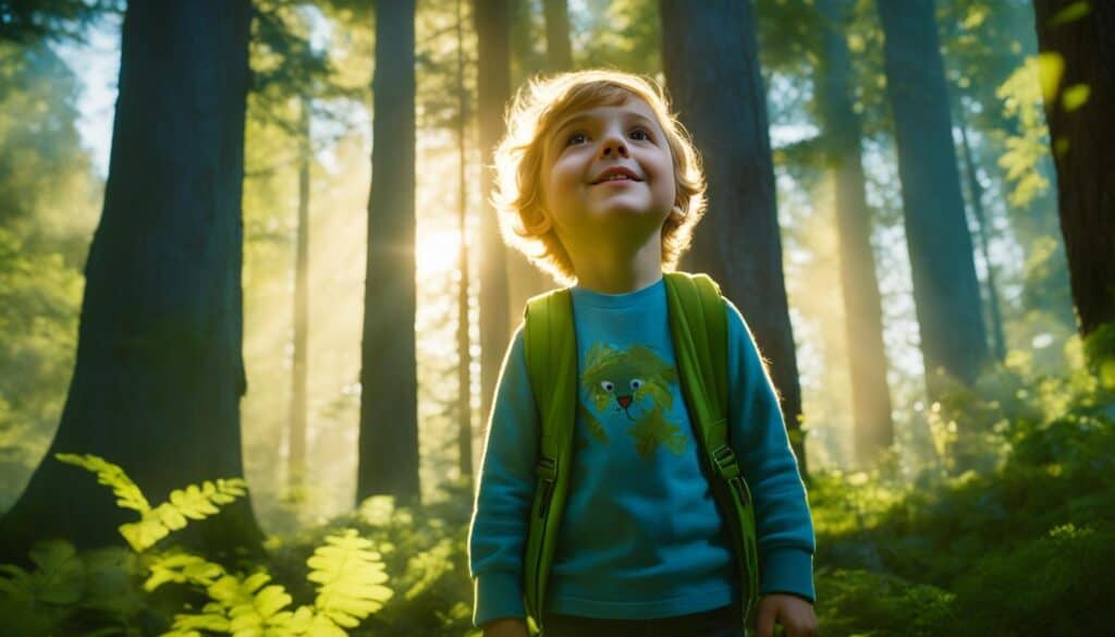 lapsen näkökulma metsän merkitykseen