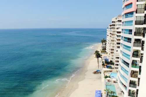 Appartement en bord de plage avec vue sur la mer