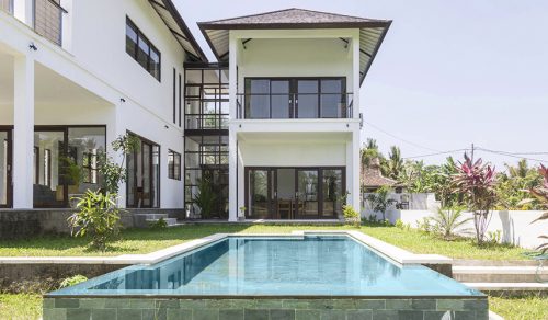 Villa luxueuse avec piscine, au cœur des rizières