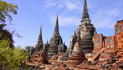 Temple d'Ayutthaya