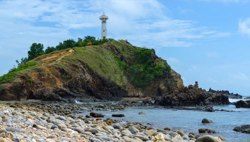 Galets de la plage de Koh Lanta