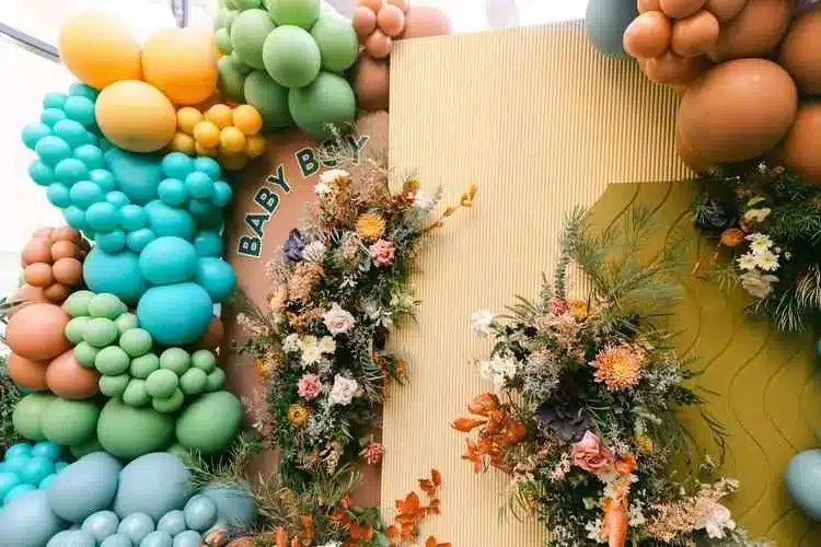 balloon arrangement baby shower decorations balloon arrangement baby shower decorations