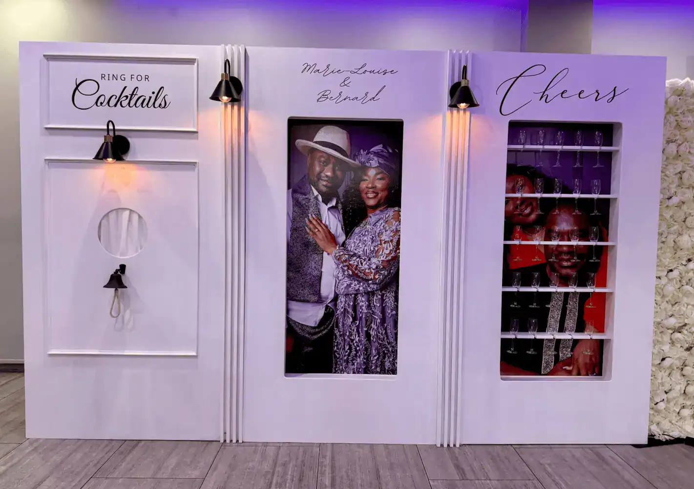 Champagne Wall Rental 