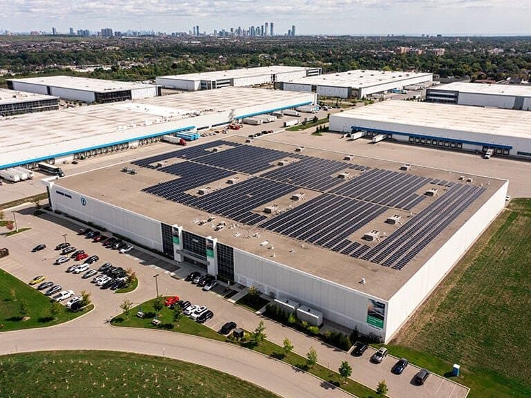 Kuehne+Nagel solar install