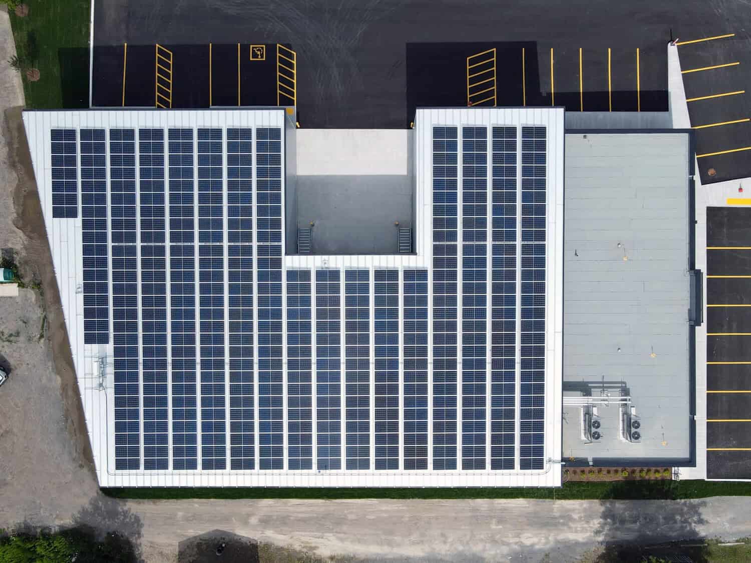 Carmichael building Aerial Photo