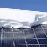 The deep freeze and snow are no worries for solar panels! 