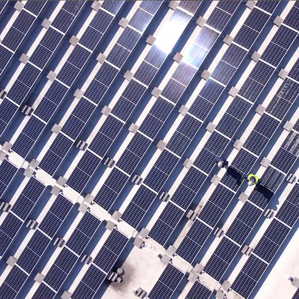 ITC - solar installation image