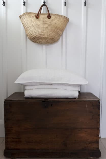 Siesta Waffle Blanket White - Image 3