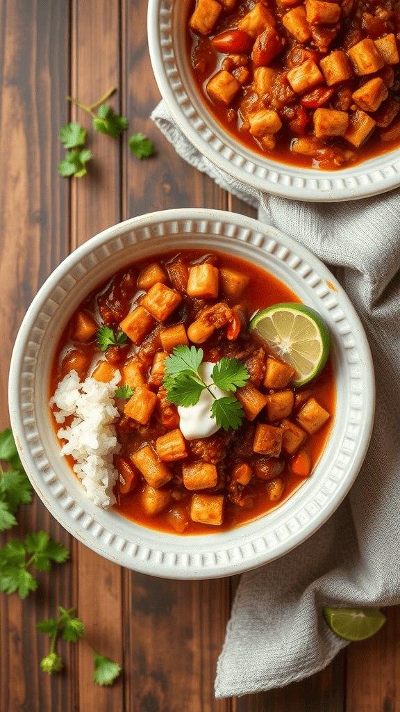 A variety of meats displayed on a wooden cutting board, perfect for chili con carne.