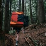 a crash pad for bouldering