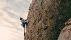 climbing boulder outdoor