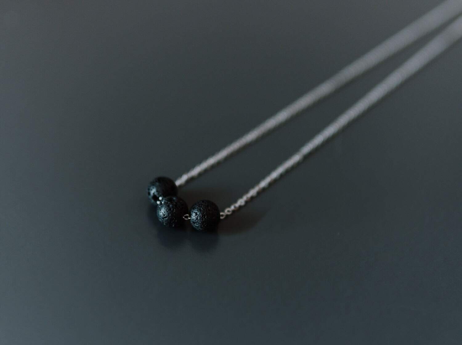 Diffuser Necklace with 3 Lava Beads - Bild 4