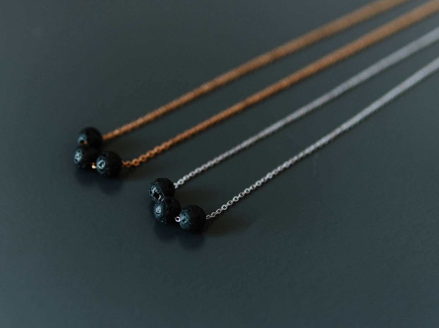 Diffuser Necklace with 3 Lava Beads - Bild 7