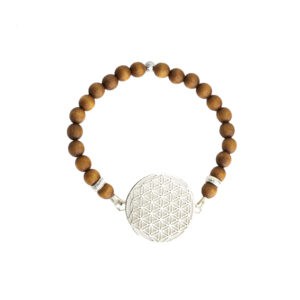 Flower Of Life Bracelet - Sandalwood