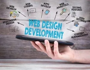 web design and web development