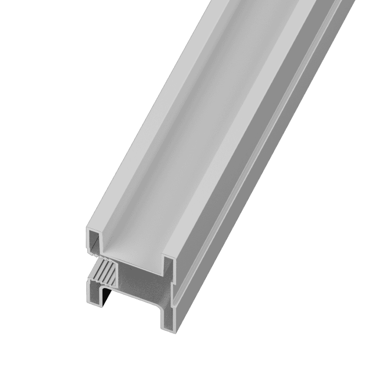 valkea alumiinikehys 360