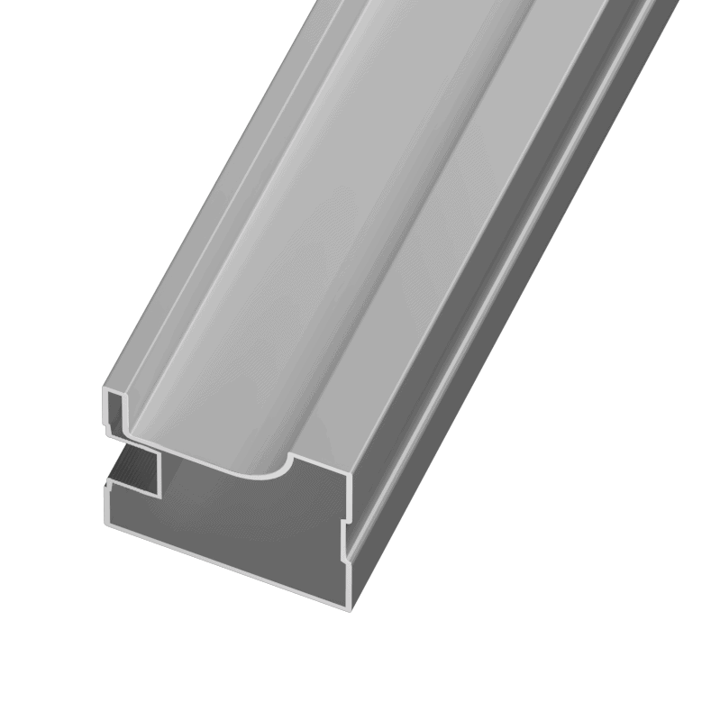 valkea alumiinikehys X4 AIR