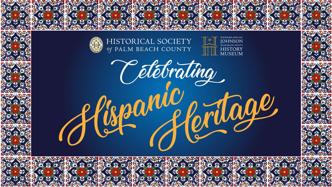 Banner for Hispanic Heritage celebration event.