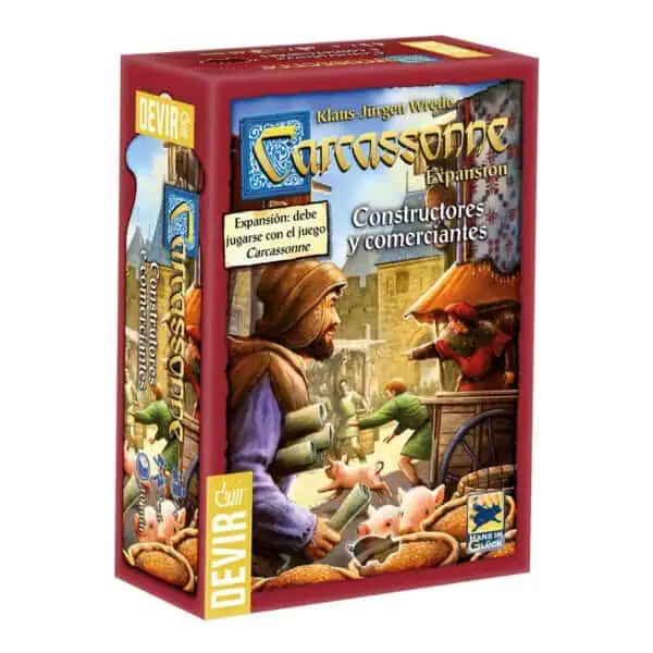 Carcassonne Constructores Y Comerciantes