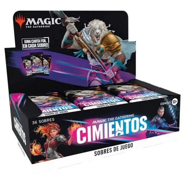 Caja de sobres MTG - Cimientos