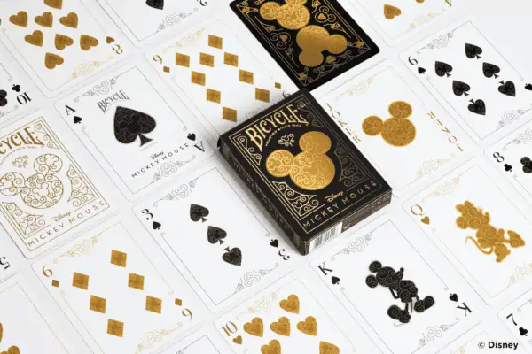 Baraja Bicycle Mickey Mouse Gold - Imagen 3