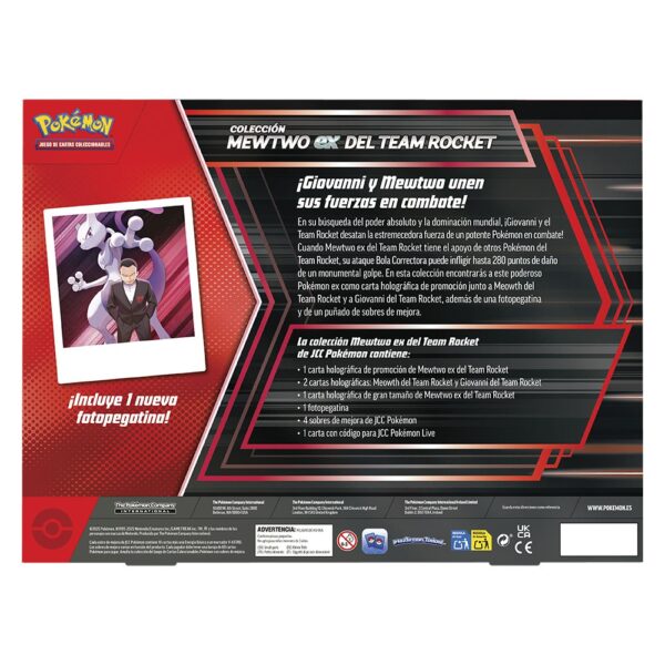 Colección Mewtwo EX del Team Rocket - Imagen 2