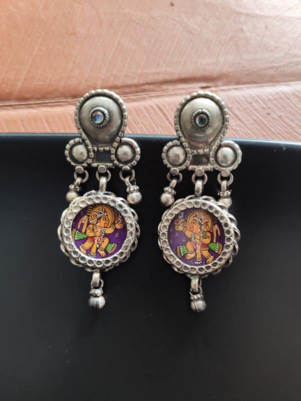 Painted Earrings - Image 2