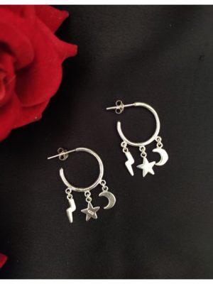 Chand Sitara Bali Earrings