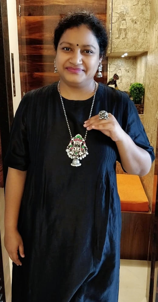 Kundan Jhumka Necklace - Image 5