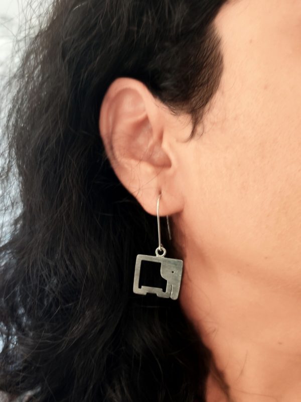 Cut-out Elephant Danglers - Image 2