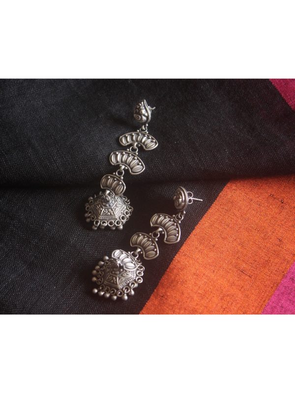 Temple Long Jhumkas - Image 4