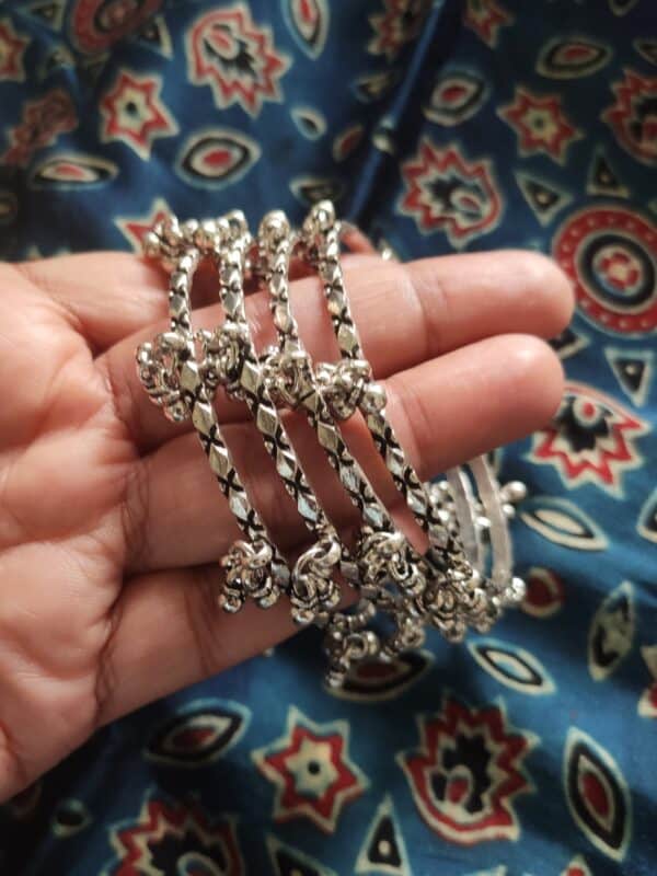 Ghungroo Bangle Pair - Size 2.2 - Image 4