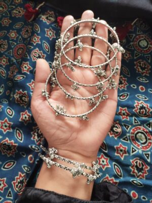 Ghungroo Bangle Pair – Size 2.4