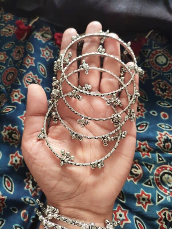 Ghungroo Bangle Pair - Size 2.2 - Image 3