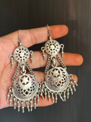Cutwork Tribal Danglers