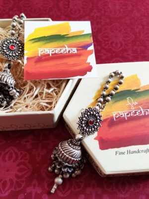 Signature Vintage Jhumkas with Earchains