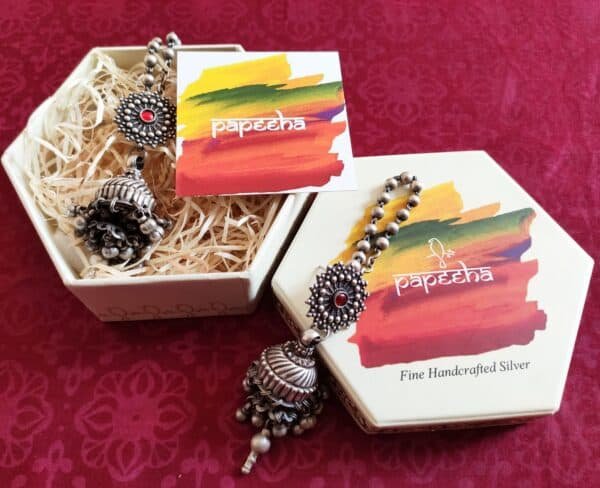 Signature Vintage Jhumkas with Earchains