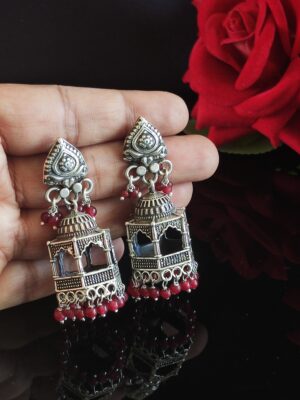 Jharokha Jhumkas