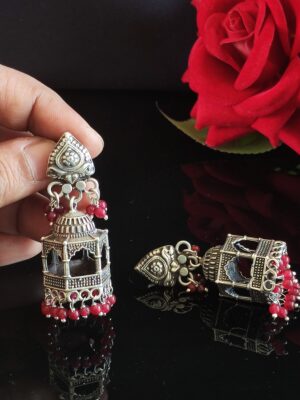 Jharokha Jhumkas